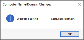 Entered domain